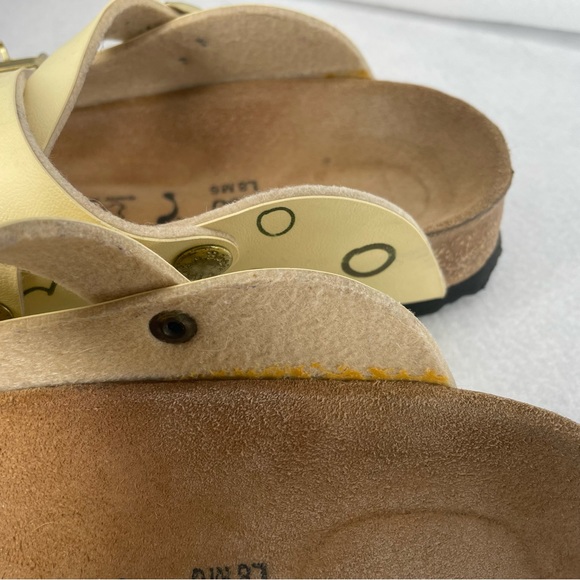 Birki’s Dorian Ladybird Sandals Women’s 8 Ladybug Cream Birkenstock Clogs - Picture 15 of 16